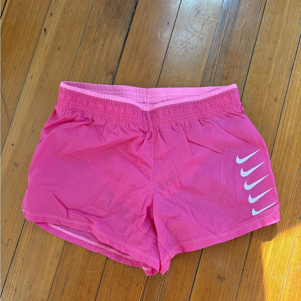 Nike Swoosh run women’s brief lined running shorts size small